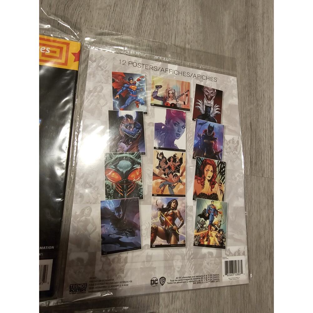 Marvel Avengers, DC, DBZ 12 Posters (Still Sealed) - Picture 3 of 5